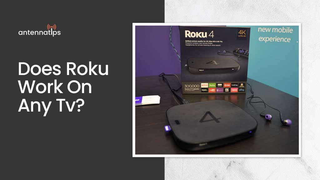 Picture of box & the actual Roku 4 product.